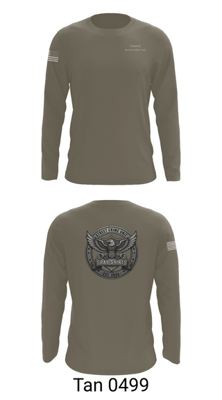 Long Sleeve Performance Shirt, Street Crime Unit, Police, Teamtime, Team time, sublimation, custom sports apparel, team uniforms, spirit wear, spiritwear, sports uniforms, custom shirts, team store, custom team store, fundraiser sports, apparel fundraiser