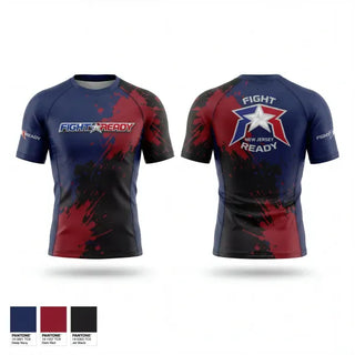 Short Sleeve Rash Guard Shirt, Master Parks, Wrestling, Teamtime, Team time, sublimation, custom sports apparel, team uniforms, spirit wear, spiritwear, sports uniforms, custom shirts, team store, custom team store, fundraiser sports, apparel fundraiser