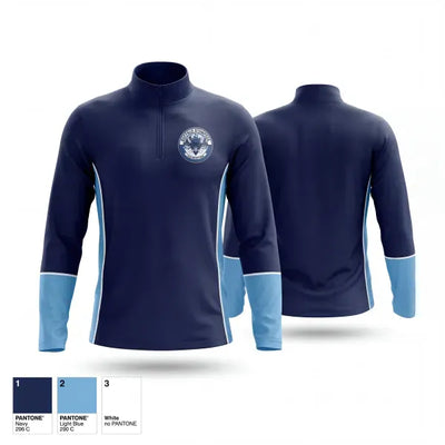 Buffalo stampede sled hockey team 50782390 Quarter Zip Jacket - 1