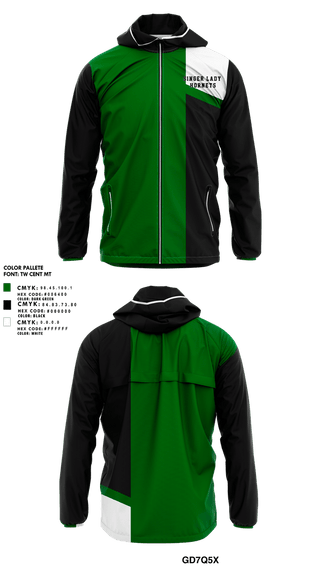 Windbreaker, Singer Lady Hornets, Softball, Teamtime, Team time, sublimation, custom sports apparel, team uniforms, spirit wear, spiritwear, sports uniforms, custom shirts, team store, custom team store, fundraiser sports, apparel fundraiser