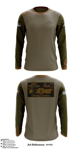 Long Sleeve Performance Shirt, West Point Wrestling, Wrestling, Teamtime, Team time, sublimation, custom sports apparel, team uniforms, spirit wear, spiritwear, sports uniforms, custom shirts, team store, custom team store, fundraiser sports, apparel fundraiser