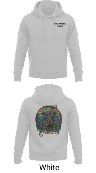 Hoodie, NIOC Pacific FCPOA, Navy, Teamtime, Team time, sublimation, custom sports apparel, team uniforms, spirit wear, spiritwear, sports uniforms, custom shirts, team store, custom team store, fundraiser sports, apparel fundraiser