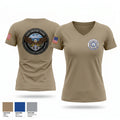 Sublette County Sheriff's Office Drone Unit 66416920 Women's Short Sleeve V-neck Shirt - 1