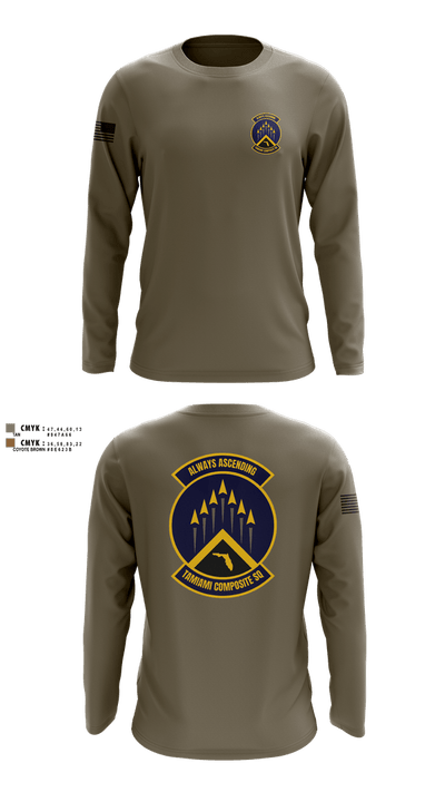SER-FL-355 TAMIAMI COMPOSITE SQUADRON 96021662 Long Sleeve Performance Shirt 5