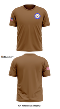 Tri-Star Wing Old School Cotton Shirt - 11