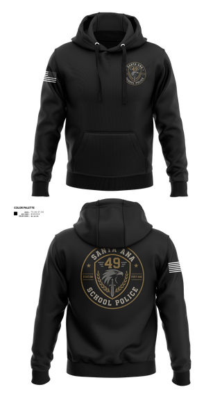 Hoodie, SASPD, Police, Teamtime, Team time, sublimation, custom sports apparel, team uniforms, spirit wear, spiritwear, sports uniforms, custom shirts, team store, custom team store, fundraiser sports, apparel fundraiser