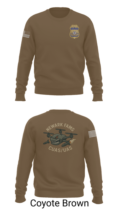Newark FAMS 70077799 Crew Neck Sweatshirt - 5