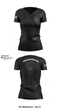 SSPD SRT 55051764 Women's Short Sleeve V-neck Shirt - 1