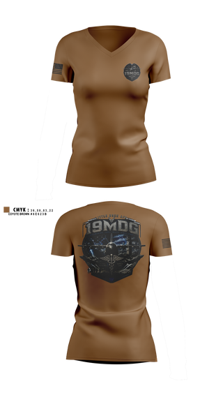 Womens Short Sleeve Vneck Shirt, 19MDG, EMS/EMT, Teamtime, Team time, sublimation, custom sports apparel, team uniforms, spirit wear, spiritwear, sports uniforms, custom shirts, team store, custom team store, fundraiser sports, apparel fundraiser
