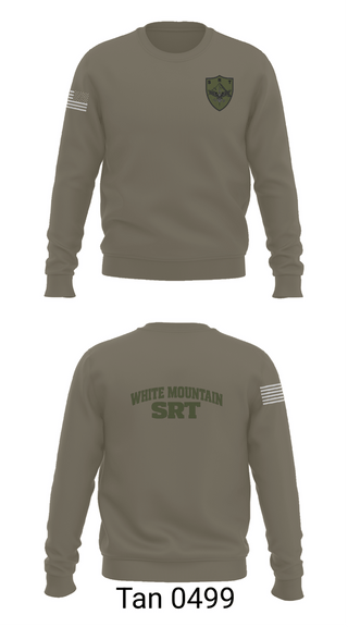 Crew Neck Sweatshirt, White Mountain Regional Special Response Team, Police, Teamtime, Team time, sublimation, custom sports apparel, team uniforms, spirit wear, spiritwear, sports uniforms, custom shirts, team store, custom team store, fundraiser sports, apparel fundraiser