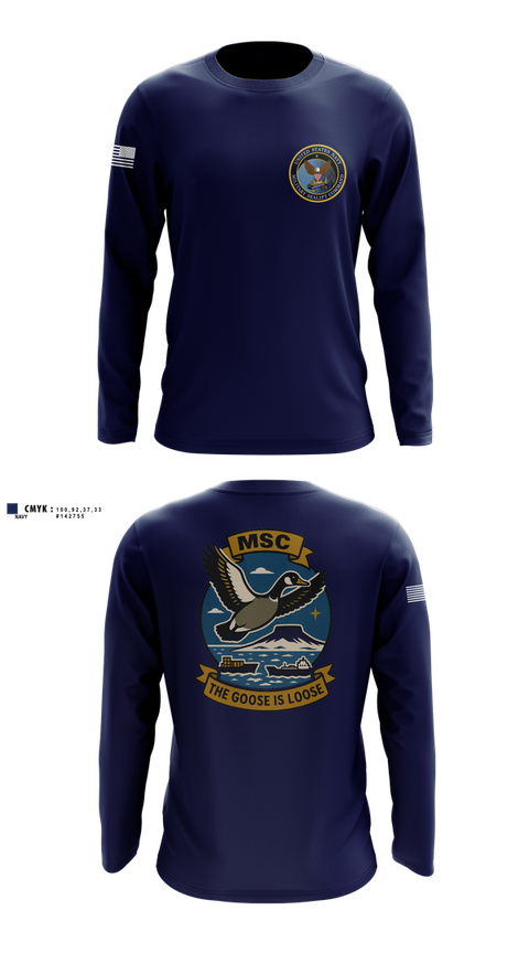 Long Sleeve Performance Shirt, MSCLANT, Navy, Teamtime, Team time, sublimation, custom sports apparel, team uniforms, spirit wear, spiritwear, sports uniforms, custom shirts, team store, custom team store, fundraiser sports, apparel fundraiser