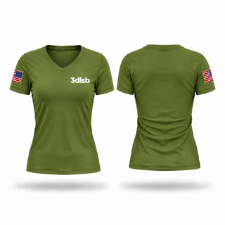 Womens Short Sleeve Vneck Shirt, 3dlsb, Marines, Teamtime, Team time, sublimation, custom sports apparel, team uniforms, spirit wear, spiritwear, sports uniforms, custom shirts, team store, custom team store, fundraiser sports, apparel fundraiser