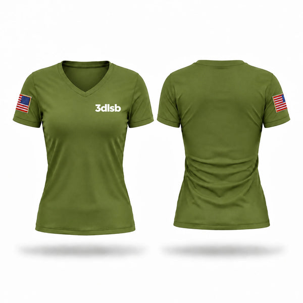 Womens Short Sleeve Vneck Shirt, 3dlsb, Marines, Teamtime, Team time, sublimation, custom sports apparel, team uniforms, spirit wear, spiritwear, sports uniforms, custom shirts, team store, custom team store, fundraiser sports, apparel fundraiser