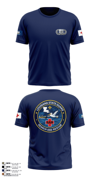 Short Sleeve Performance Shirt, Louisiana State Guard, Army, Teamtime, Team time, sublimation, custom sports apparel, team uniforms, spirit wear, spiritwear, sports uniforms, custom shirts, team store, custom team store, fundraiser sports, apparel fundraiser