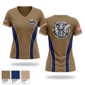 Tucson Police Department 16608359 Women's Short Sleeve V-neck Shirt - 1