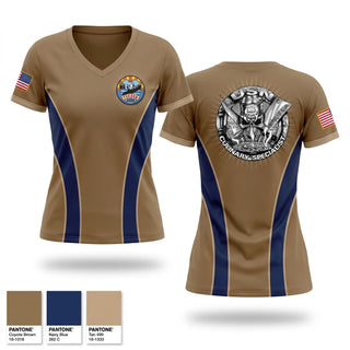 Womens Short Sleeve Vneck Shirt, Tucson Police Department, Police, Teamtime, Team time, sublimation, custom sports apparel, team uniforms, spirit wear, spiritwear, sports uniforms, custom shirts, team store, custom team store, fundraiser sports, apparel fundraiser