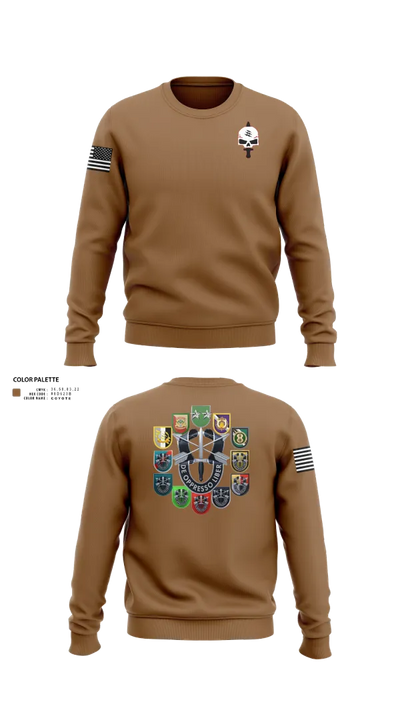 HHC, 528th Sustainment Brigade (SO)(A) Crew Neck Sweatshirt - 22