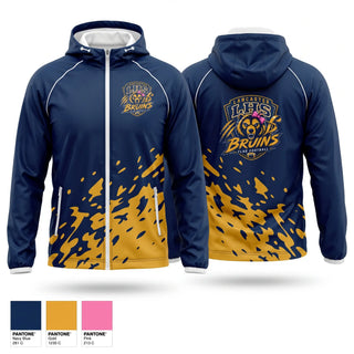 Windbreaker, Lancaster Bruins, , Teamtime, Team time, sublimation, custom sports apparel, team uniforms, spirit wear, spiritwear, sports uniforms, custom shirts, team store, custom team store, fundraiser sports, apparel fundraiser