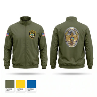 Windbreaker, Littleton NH Police Department, Police, Teamtime, Team time, sublimation, custom sports apparel, team uniforms, spirit wear, spiritwear, sports uniforms, custom shirts, team store, custom team store, fundraiser sports, apparel fundraiser