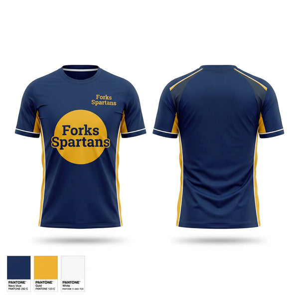 Short Sleeve Performance Shirt, Forks Spartans, Baseball, Teamtime, Team time, sublimation, custom sports apparel, team uniforms, spirit wear, spiritwear, sports uniforms, custom shirts, team store, custom team store, fundraiser sports, apparel fundraiser
