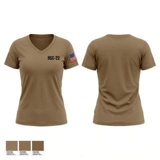 Womens Short Sleeve Vneck Shirt, HSC-22, Navy, Teamtime, Team time, sublimation, custom sports apparel, team uniforms, spirit wear, spiritwear, sports uniforms, custom shirts, team store, custom team store, fundraiser sports, apparel fundraiser