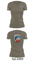 Civil Disturbance Unit 55553252 Women's Short Sleeve V-neck Shirt - 65
