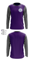 Bethany Bronchos Long Sleeve Performance Shirt 3