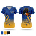 C.O.E Blue Panthers 82032063 Women's Short Sleeve V-neck Shirt - 1