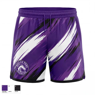 Athletic Shorts With Pockets, Boulan Park Broncos, Track & Field, Teamtime, Team time, sublimation, custom sports apparel, team uniforms, spirit wear, spiritwear, sports uniforms, custom shirts, team store, custom team store, fundraiser sports, apparel fundraiser