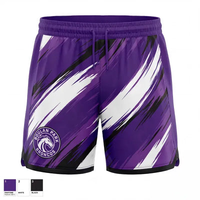Boulan Park Broncos 82543300 Athletic Shorts With Pockets - 1