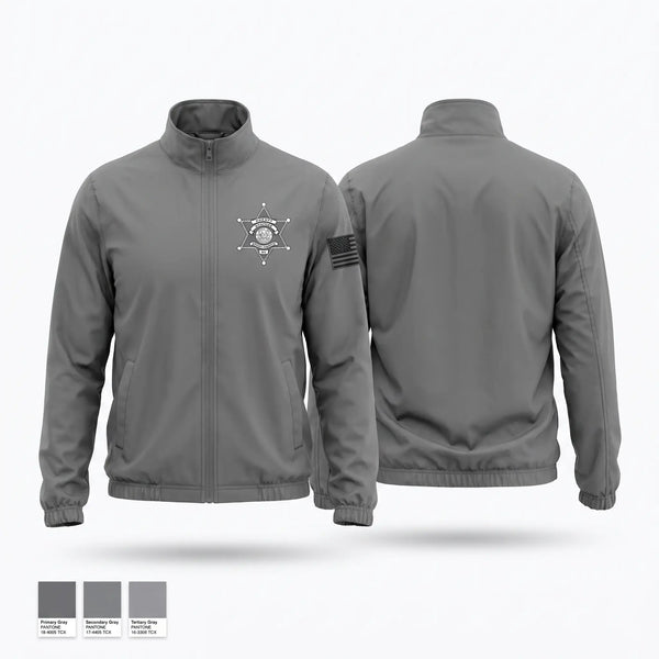 Windbreaker, Wetzel County Sheriff, Police, Teamtime, Team time, sublimation, custom sports apparel, team uniforms, spirit wear, spiritwear, sports uniforms, custom shirts, team store, custom team store, fundraiser sports, apparel fundraiser