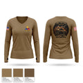 4-1 FA Women's Long Sleeve V-neck Shirt - 1