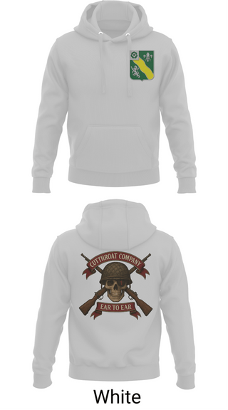 Hoodie, Cutthroat Company 1-63 AR, Army, Teamtime, Team time, sublimation, custom sports apparel, team uniforms, spirit wear, spiritwear, sports uniforms, custom shirts, team store, custom team store, fundraiser sports, apparel fundraiser