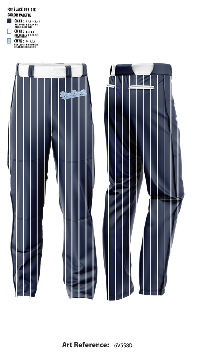 Blue Devils Baseball Pants - 6