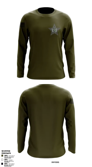 Long Sleeve Performance Shirt, Walker county sheriffs office, Police, Teamtime, Team time, sublimation, custom sports apparel, team uniforms, spirit wear, spiritwear, sports uniforms, custom shirts, team store, custom team store, fundraiser sports, apparel fundraiser