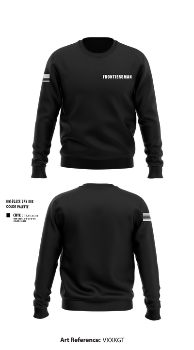 Frontiersman 37490532 Crew Neck Sweatshirt - 1