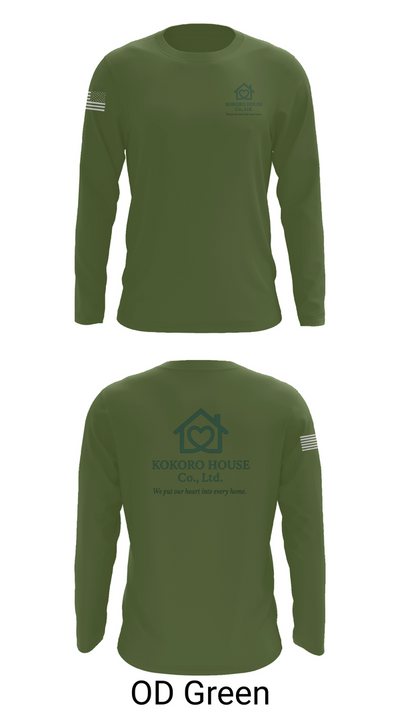 KOKOROHOUSE 58124370 Long Sleeve Performance Shirt 46