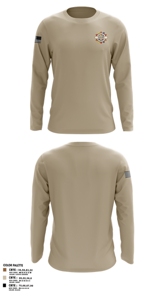 Long Sleeve Performance Shirt, A co 1/109, National Guard, Teamtime, Team time, sublimation, custom sports apparel, team uniforms, spirit wear, spiritwear, sports uniforms, custom shirts, team store, custom team store, fundraiser sports, apparel fundraiser