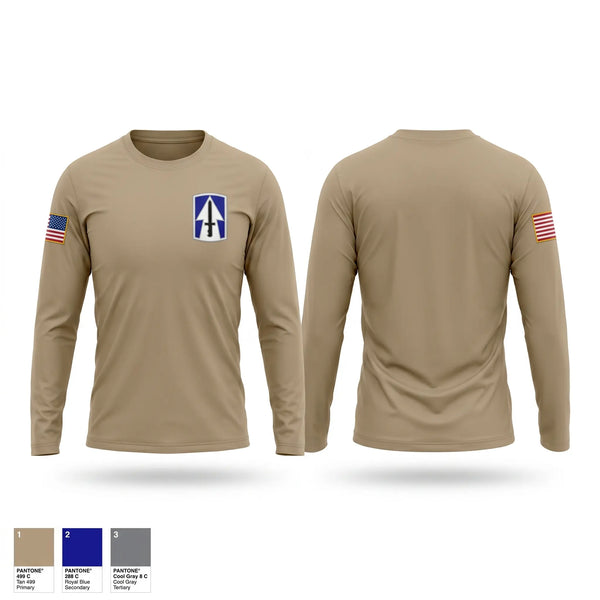 Long Sleeve Performance Shirt, Alpha company 1-151, Army, Teamtime, Team time, sublimation, custom sports apparel, team uniforms, spirit wear, spiritwear, sports uniforms, custom shirts, team store, custom team store, fundraiser sports, apparel fundraiser