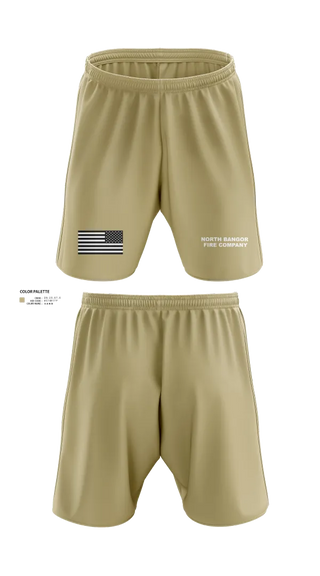 Athletic Shorts With Pockets, North Bangor Fire Company, , Teamtime, Team time, sublimation, custom sports apparel, team uniforms, spirit wear, spiritwear, sports uniforms, custom shirts, team store, custom team store, fundraiser sports, apparel fundraiser