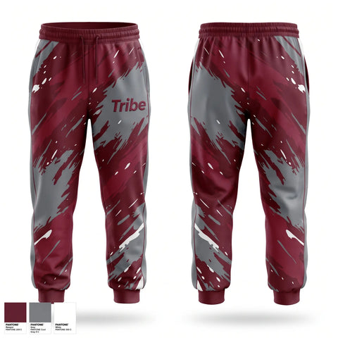 Sweatpants, Tribe, Baseball, Teamtime, Team time, sublimation, custom sports apparel, team uniforms, spirit wear, spiritwear, sports uniforms, custom shirts, team store, custom team store, fundraiser sports, apparel fundraiser