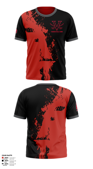 Short Sleeve Performance Shirt, Verdugo hills dons, , Teamtime, Team time, sublimation, custom sports apparel, team uniforms, spirit wear, spiritwear, sports uniforms, custom shirts, team store, custom team store, fundraiser sports, apparel fundraiser
