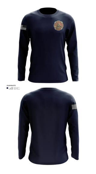 Long Sleeve Performance Shirt, ECC, Fire Department, Teamtime, Team time, sublimation, custom sports apparel, team uniforms, spirit wear, spiritwear, sports uniforms, custom shirts, team store, custom team store, fundraiser sports, apparel fundraiser