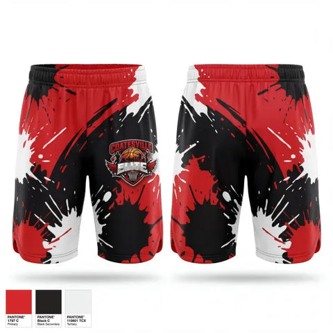 Womens Shorts, Coatesville Elite, Men's Basketball, Teamtime, Team time, sublimation, custom sports apparel, team uniforms, spirit wear, spiritwear, sports uniforms, custom shirts, team store, custom team store, fundraiser sports, apparel fundraiser