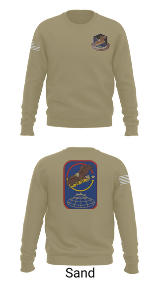 Crew Neck Sweatshirt, 100th Missile Defense Brigade, , Teamtime, Team time, sublimation, custom sports apparel, team uniforms, spirit wear, spiritwear, sports uniforms, custom shirts, team store, custom team store, fundraiser sports, apparel fundraiser