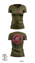 Combat Logistics Battalion 4 46395084 Women's Short Sleeve V-neck Shirt - 101