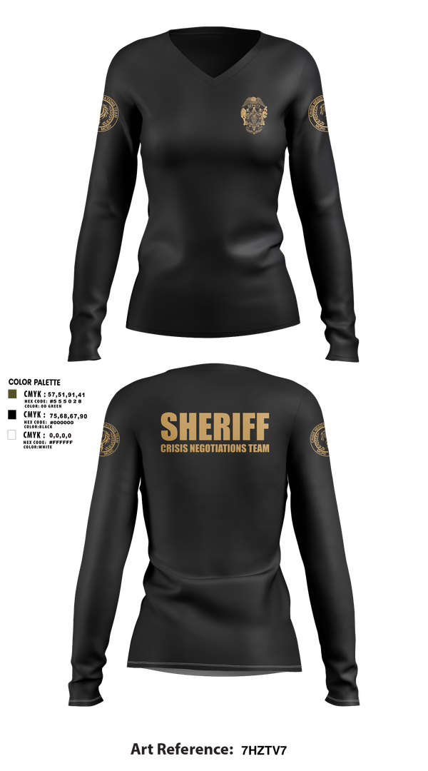 Womens Long Sleeve Vneck Shirt, Shamrocks, Women's Basketball, Teamtime, Team time, sublimation, custom sports apparel, team uniforms, spirit wear, spiritwear, sports uniforms, custom shirts, team store, custom team store, fundraiser sports, apparel fundraiser
