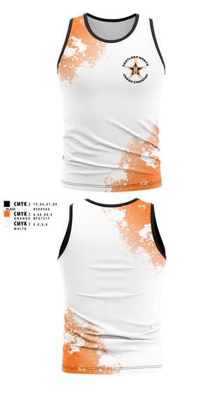 Tank Top, Eastlake North Cross County, Cross Country, Teamtime, Team time, sublimation, custom sports apparel, team uniforms, spirit wear, spiritwear, sports uniforms, custom shirts, team store, custom team store, fundraiser sports, apparel fundraiser