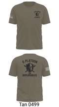 D Platoon 37319682 Short Sleeve Performance Shirt - 72