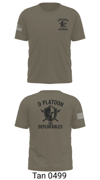 Short Sleeve Performance Shirt, D Platoon, Police, Teamtime, Team time, sublimation, custom sports apparel, team uniforms, spirit wear, spiritwear, sports uniforms, custom shirts, team store, custom team store, fundraiser sports, apparel fundraiser